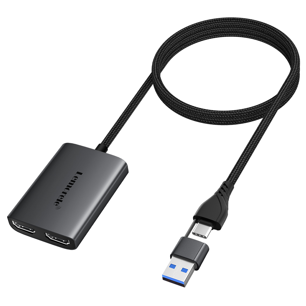 Hdmi Adapter Tablet - Lemorele Dual HDMI-адаптер 4K Type C
