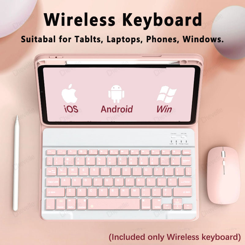 Tablet Accessories Keyboard - Беспроводная Bluetooth-совместимая клавиатура для планшета Android