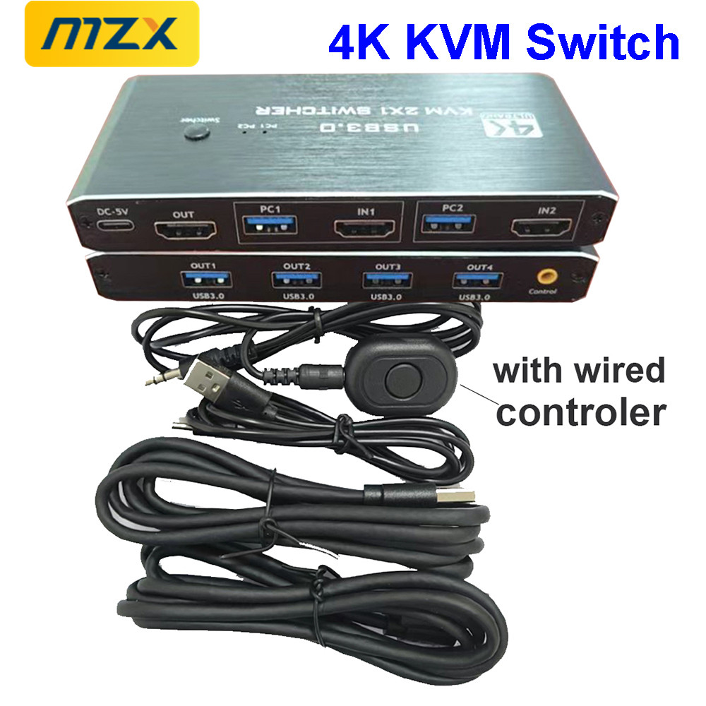 Tablet With All Accessories - KVM-переключатель 4K 60 Гц, USB 3.0