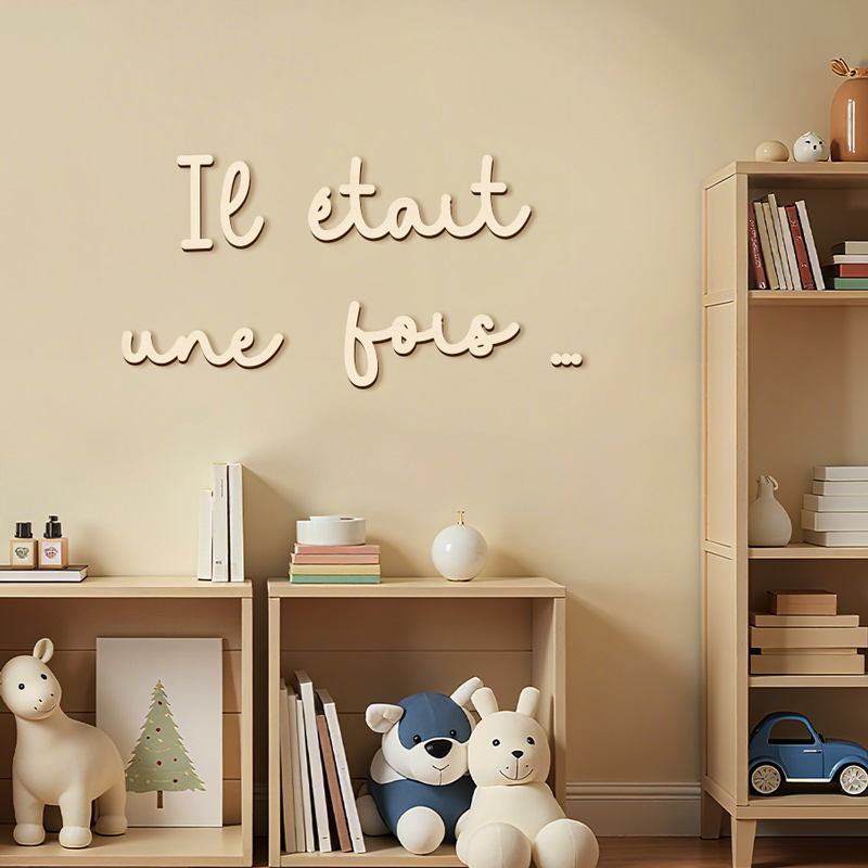 Nook Tablet Accessories - Табличка Once Upon A Time Деревянная