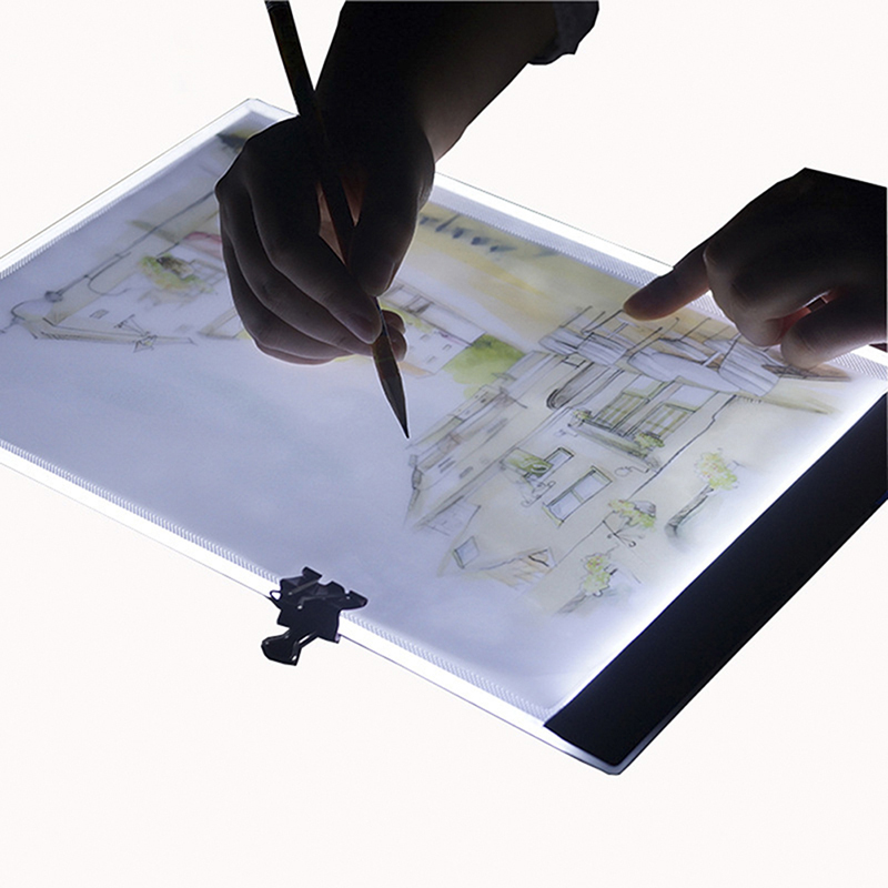 Tablet Drawing Accessories - A5 светодиодный планшет для рисования, тонкий