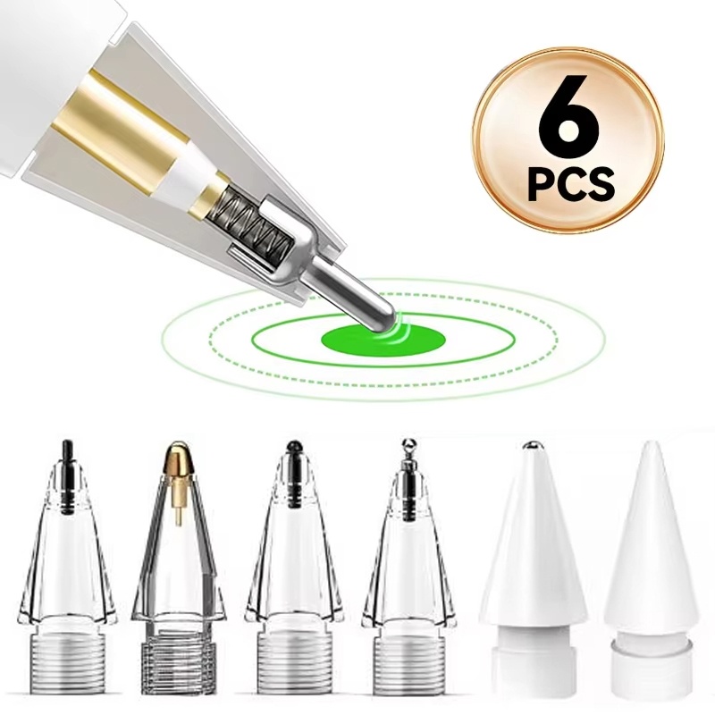 Набор из 6 сменных наконечнико – обзор и цена Ipad Pencil Stylus