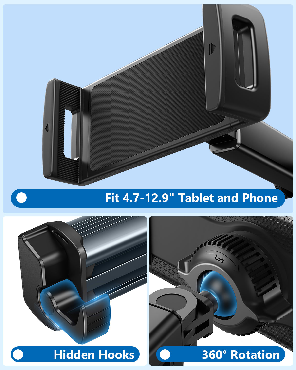 Автомобильный держатель для пл – обзор и цена Tablet Accessories Must Have