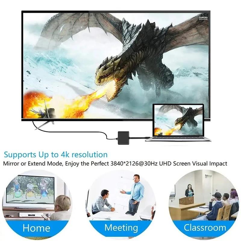 Кабель-переходник USB-C на HDM – обзор и цена Hdmi Adapter Tablet