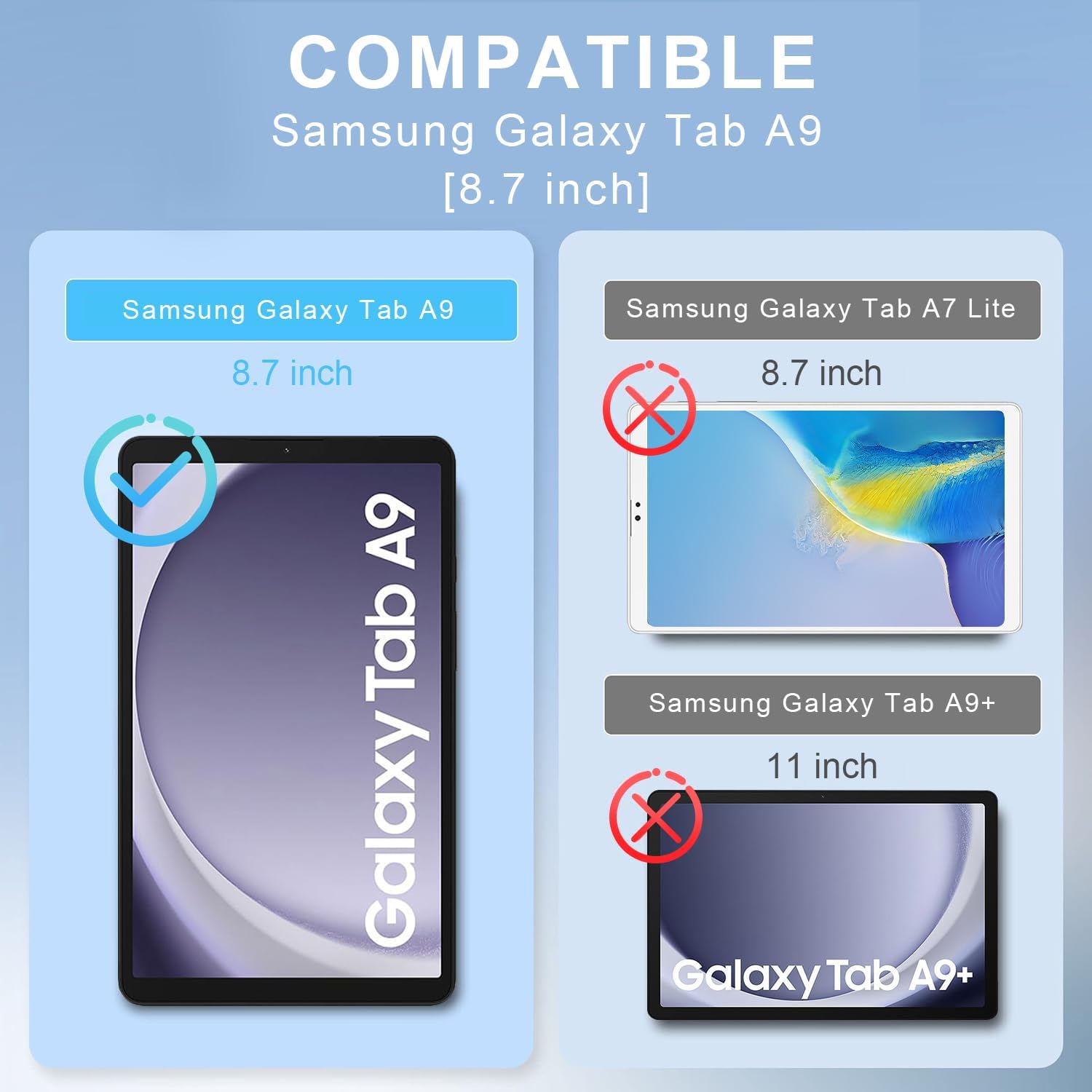Для Samsung Galaxy Tab A9 SM-X – обзор и цена Cheap Tablet Accessories