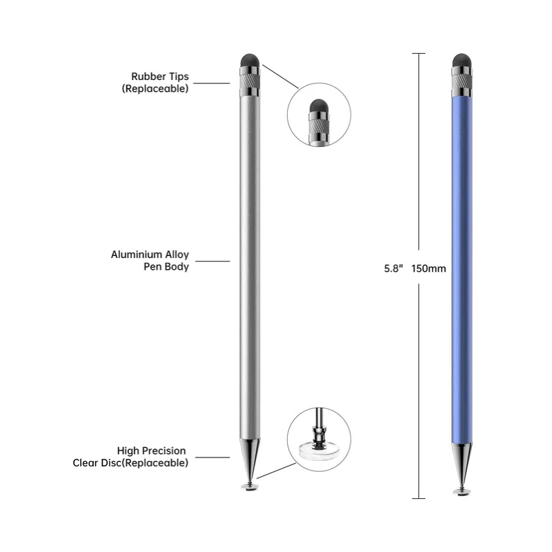 Стилус 2-в-1, высокочувствител – обзор и цена Tablet Drawing Accessories