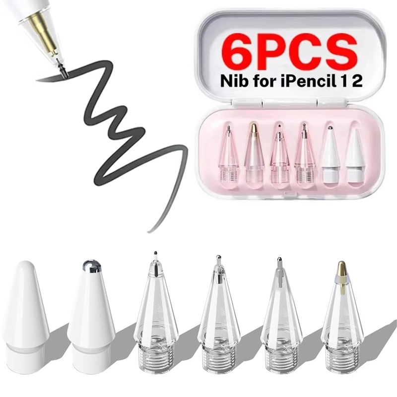 6 сменных наконечников для App – обзор и цена Ipad Pencil Stylus
