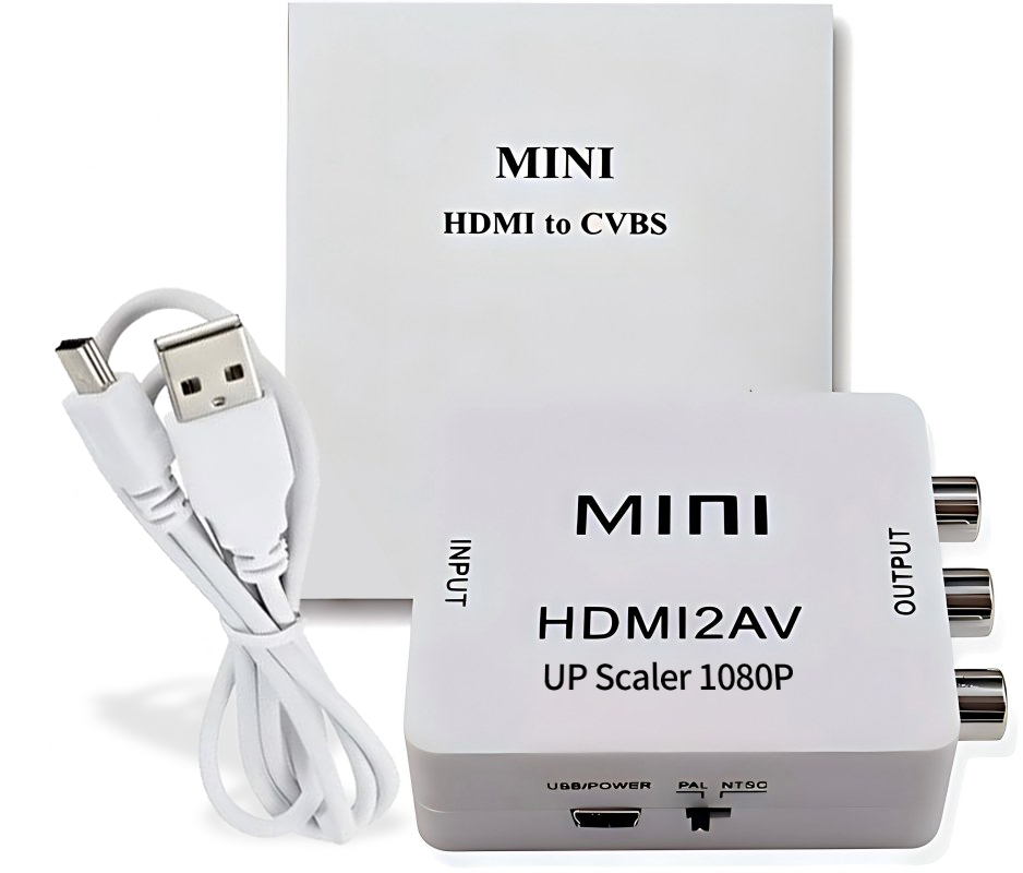 Конвертер HDMI в AV RCA 1080P, – обзор и цена Hdmi Adapter Tablet