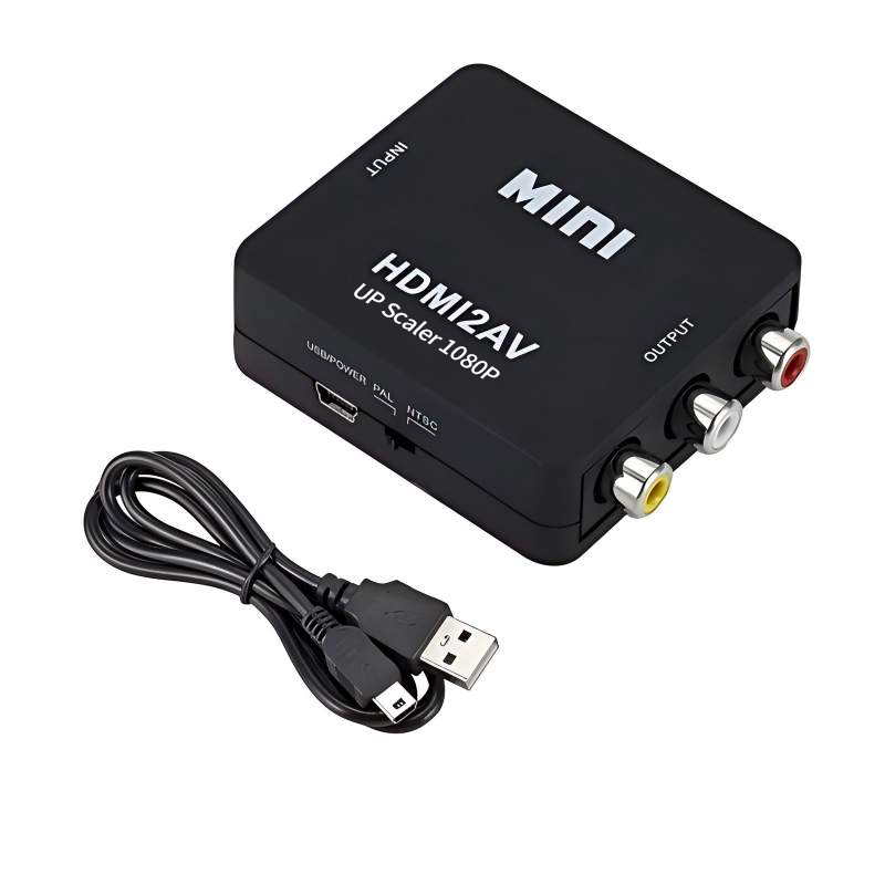 Конвертер HDMI в AV RCA 1080P, – обзор и цена Hdmi Adapter Tablet
