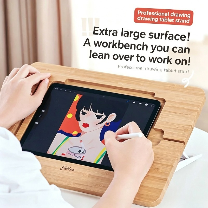 Деревянная настольная подставк – обзор и цена Tablet Drawing Accessories