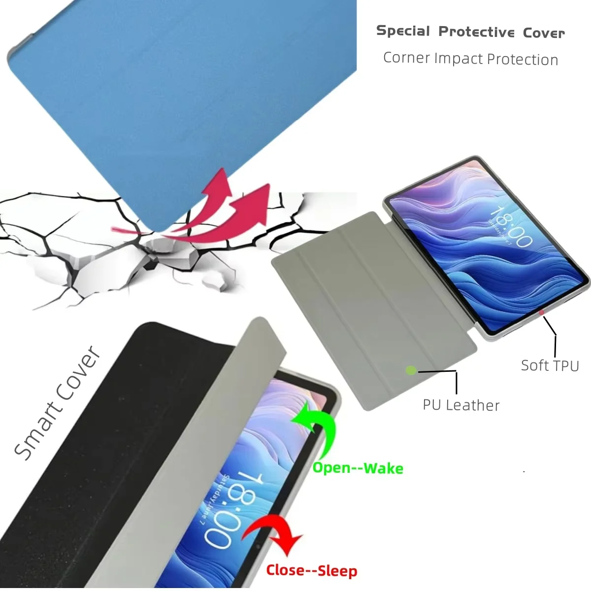 Умный чехол-книжка для планшет – обзор и цена Teclast Tablet Accessories