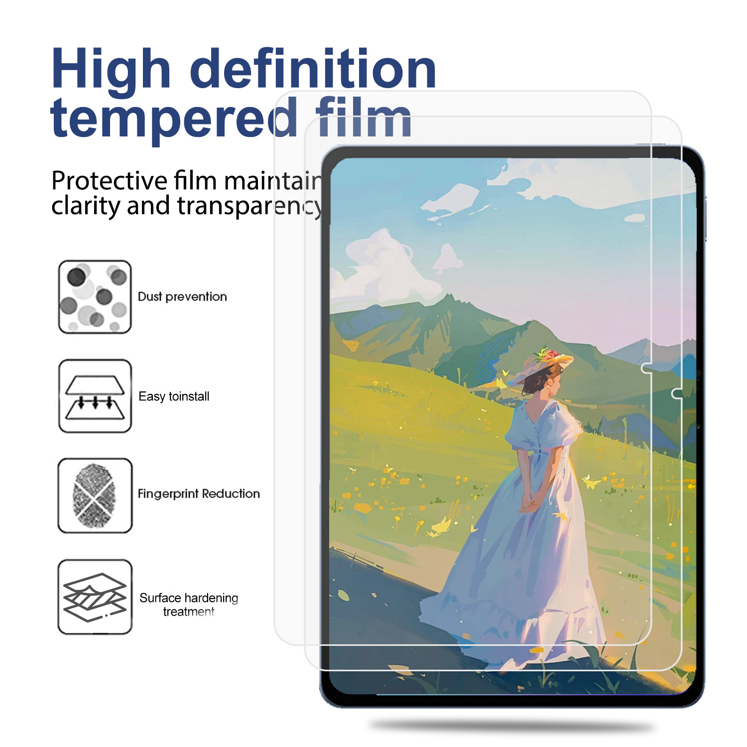 1-3 шт. бумажная защитная плен – обзор и цена Mi Tablet Accessories